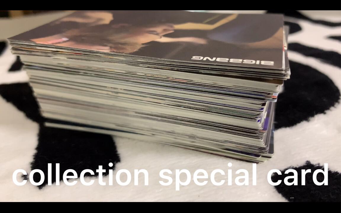 bigbang collection card special set 小卡开箱_哔哩哔哩_bilibili