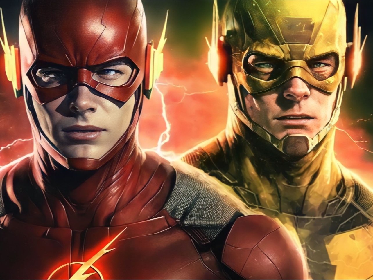 闪电侠vs逆闪电:年轻的逆闪毫无招架之力,闪电侠大败宿敌