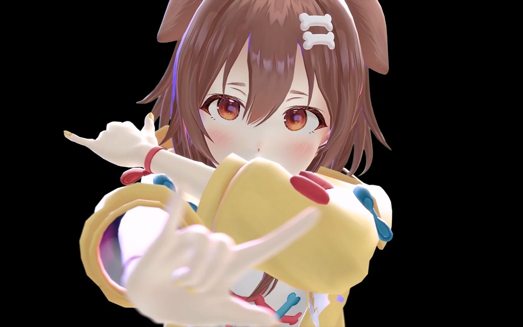 【mmd】da pump - if【戌神沁音×猫又小粥】【搬运】_哔哩哔哩 (゜