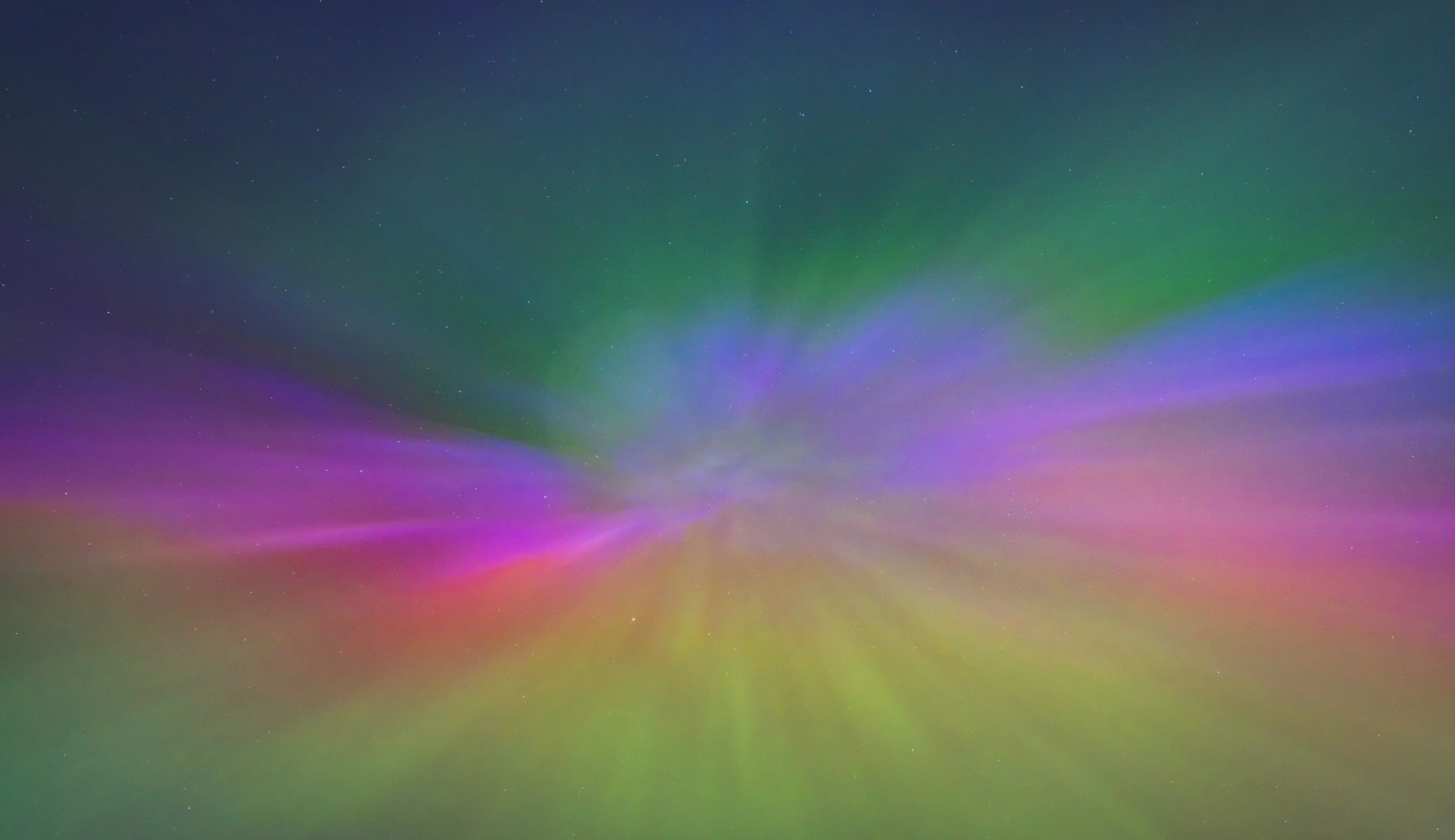 【4k】极光真的在跳舞