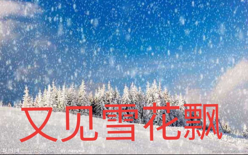 [图]重唱《又见雪花飘》