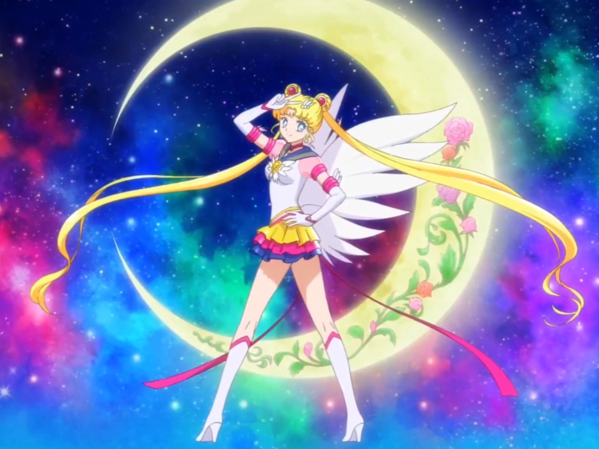 维密超模的原型:水手月亮终极形态,永恒水手月亮