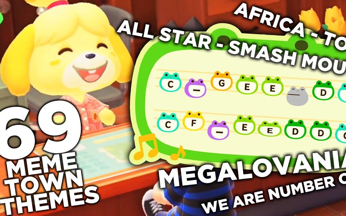 【动物之森】69首精选岛屿主题曲!动森主题曲!