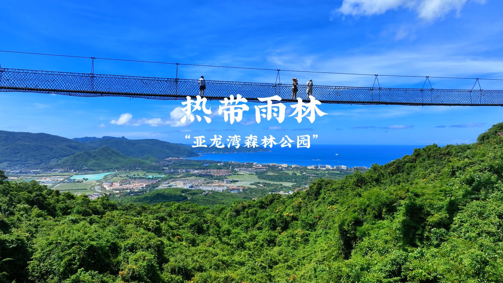 三亚亚龙湾热带天堂森林公园游玩攻略!