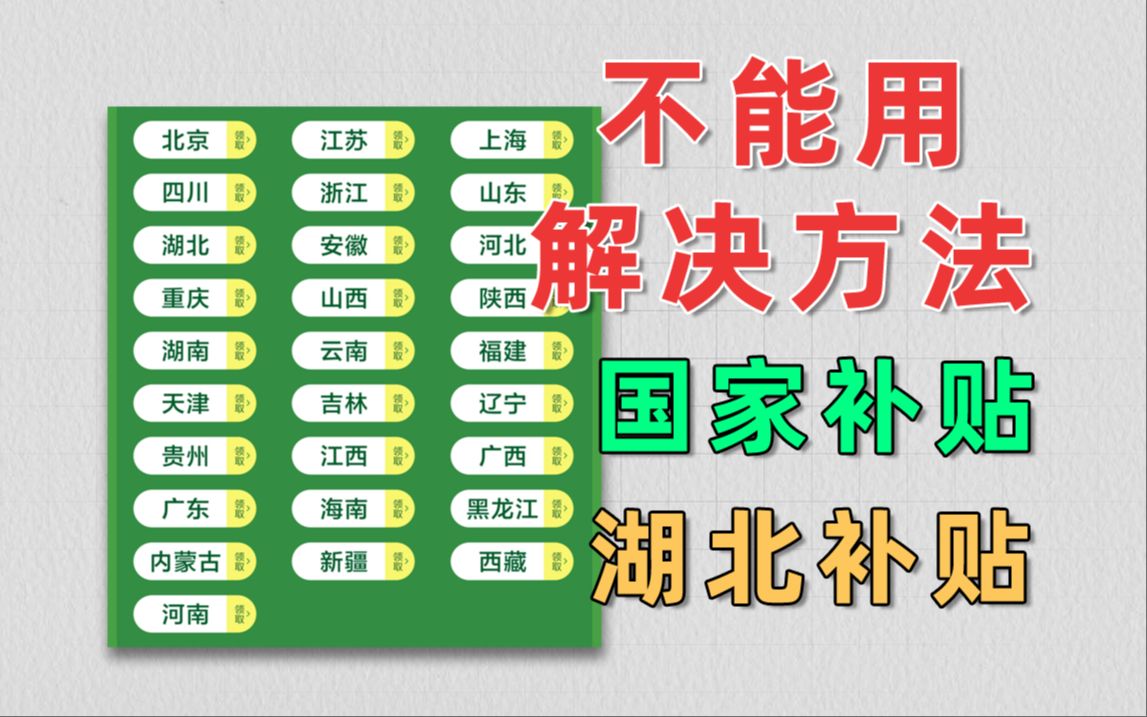 【集中答疑】补贴异地无法使用,如何解决哔哩哔哩bilibili