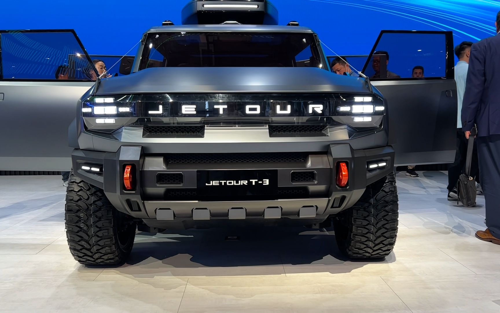 2023上海车展 硬派越野捷途t-3亮相