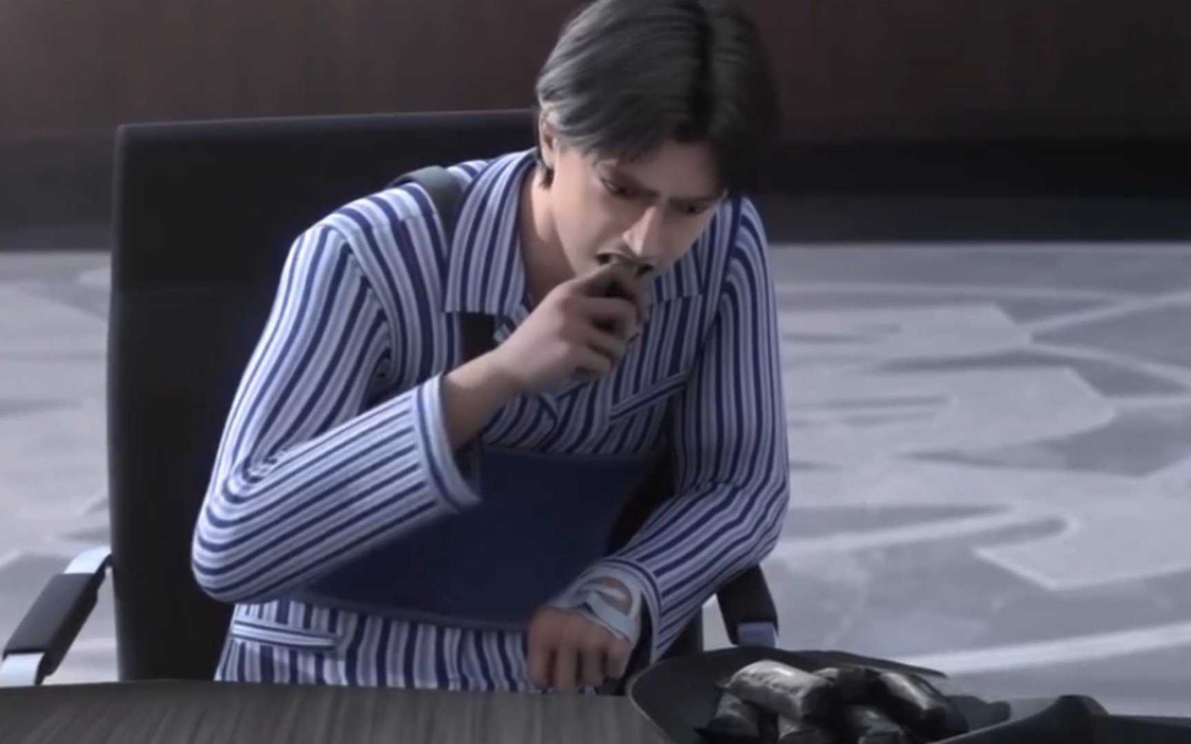 【三体第5集】看罗辑博士吃播,整整三十秒!