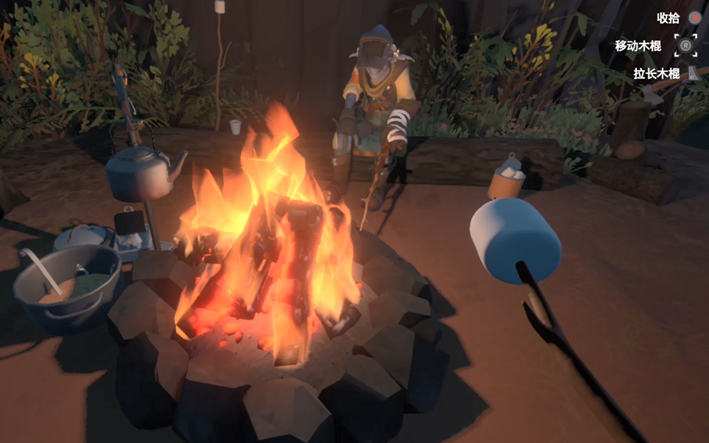 活动作品棉花糖烤完后火箭坠毁outerwilds试玩