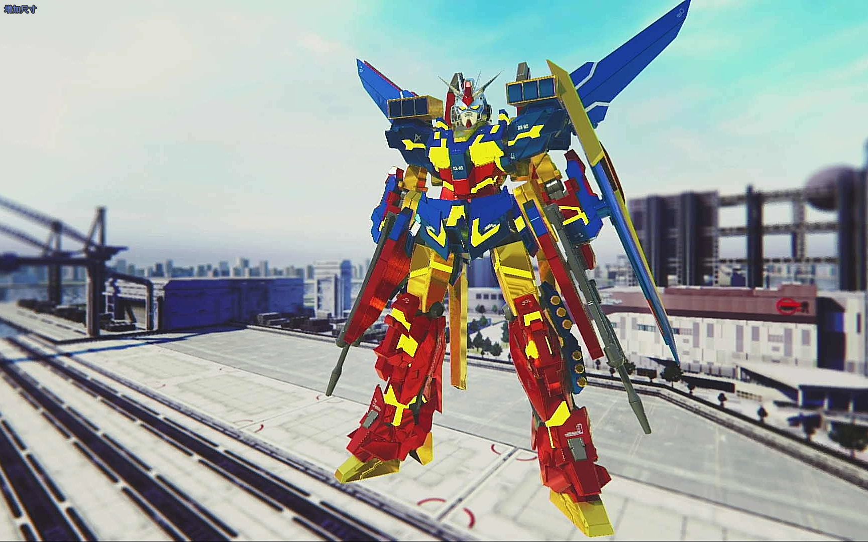 高达破坏者3:精神力牛高达全武装型(月光炮装备)