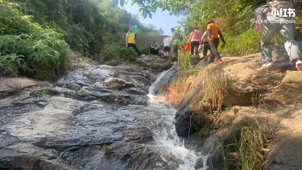 新会圭峰山龙泉生态径山溪穿越全程哔哩哔哩bilibili