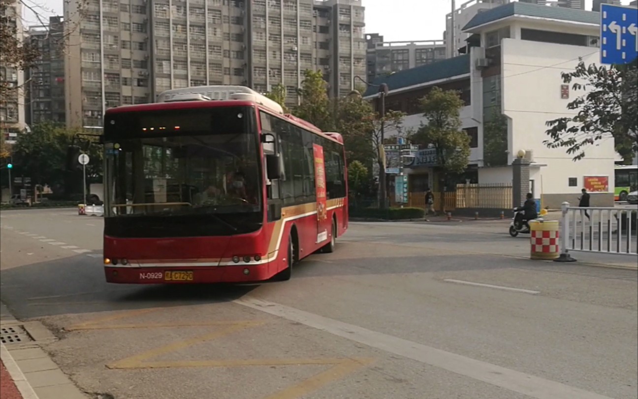 南宁白马公交南车时代teg6129chev行进音