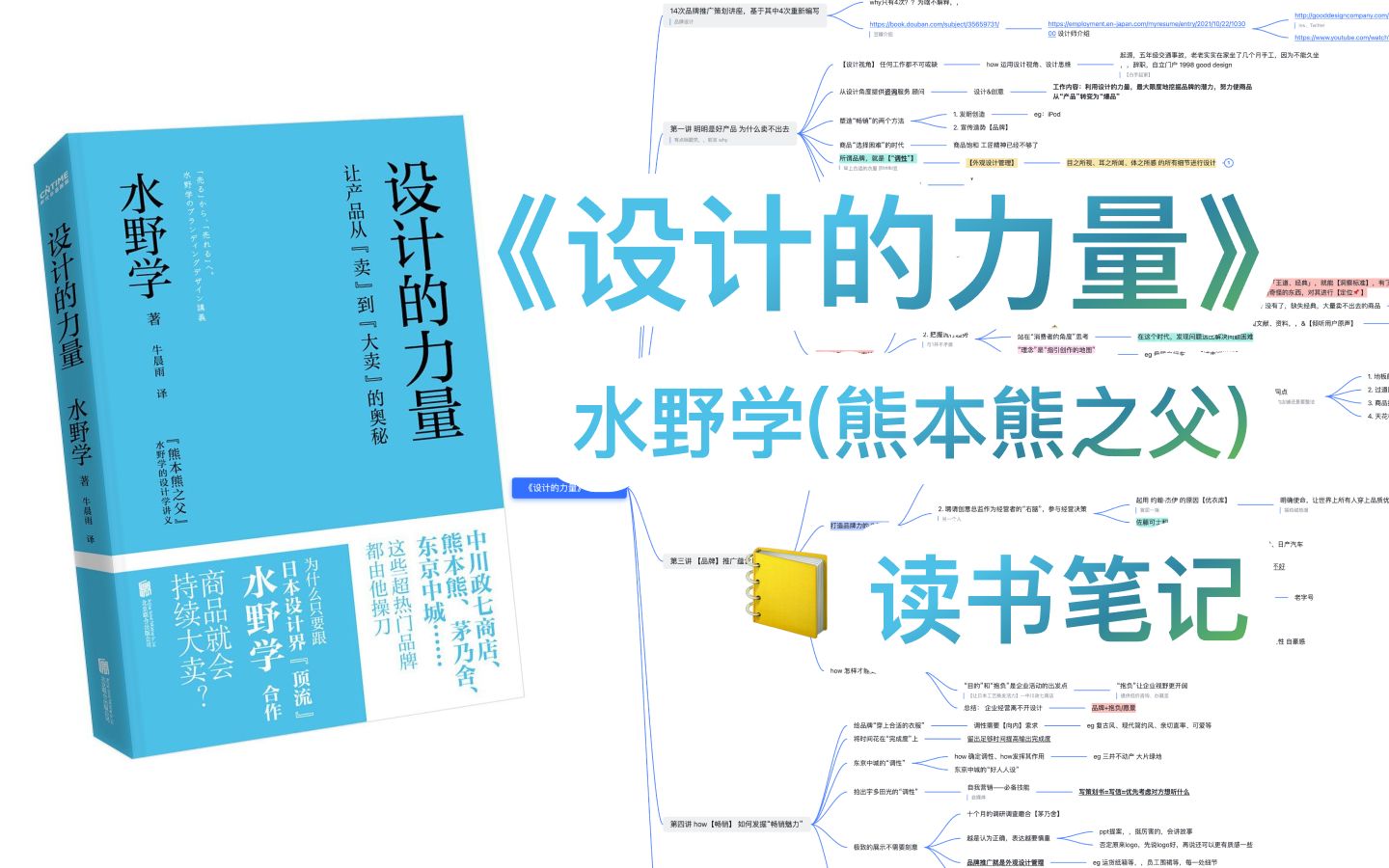 [图]📒读书笔记《设计的力量》水野学丨熊本熊之父丨品牌设计丨爆款思路丨品味提升丨设计思维