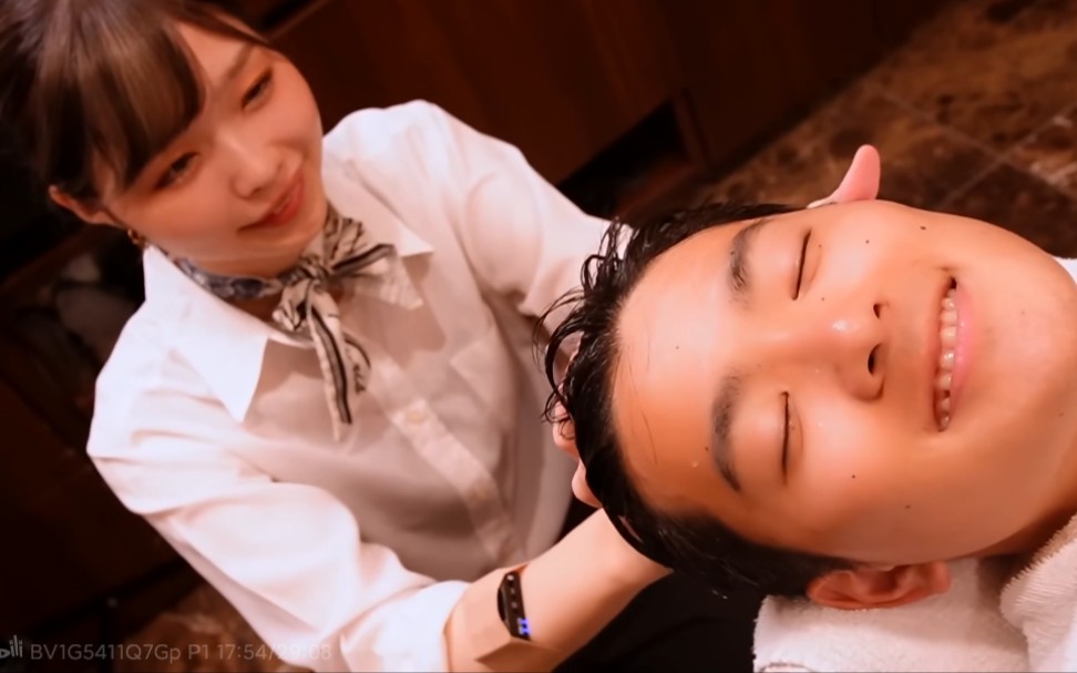 【TOKYO MASSAGE】东京银座高级私人理发室最棒的治愈!理发,修面,洗头,头部按摩,助眠解压哔哩哔哩bilibili