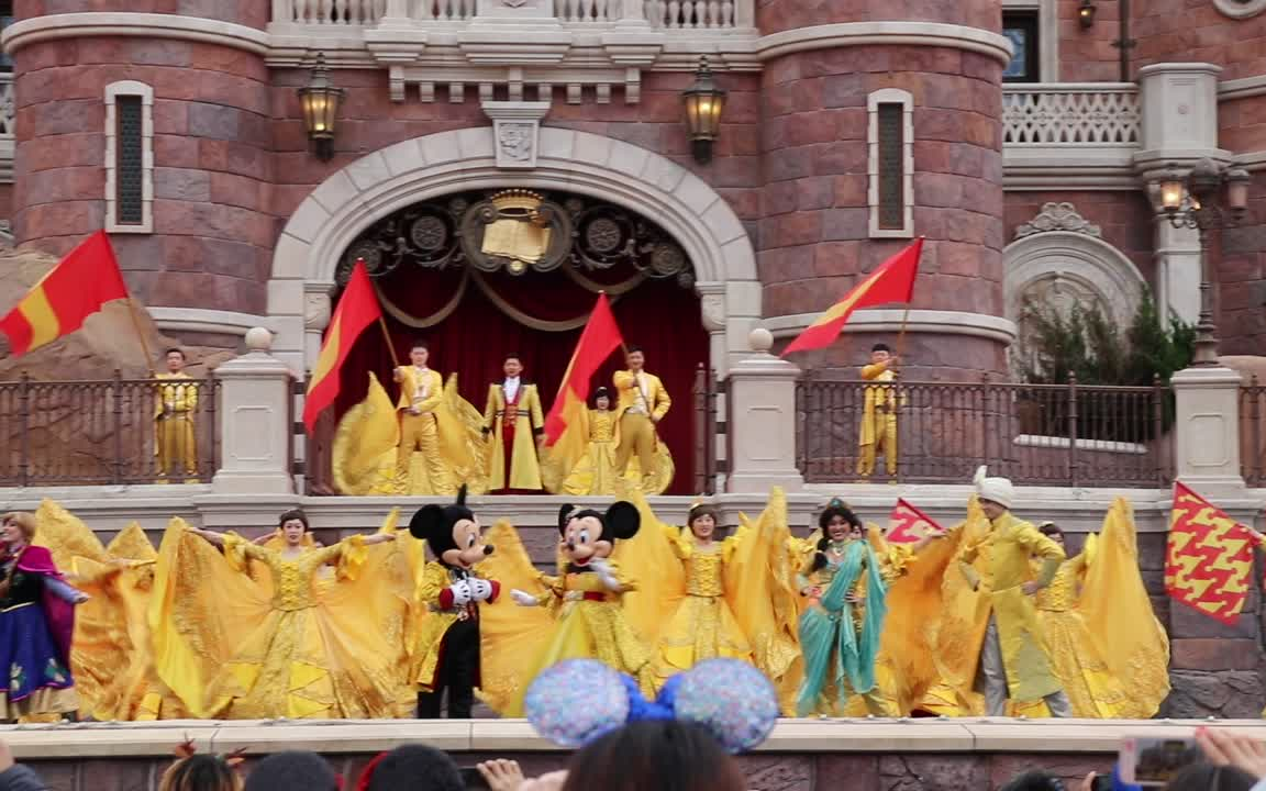【行记】上海迪士尼-金色童话盛典_哔哩哔哩_bilibili
