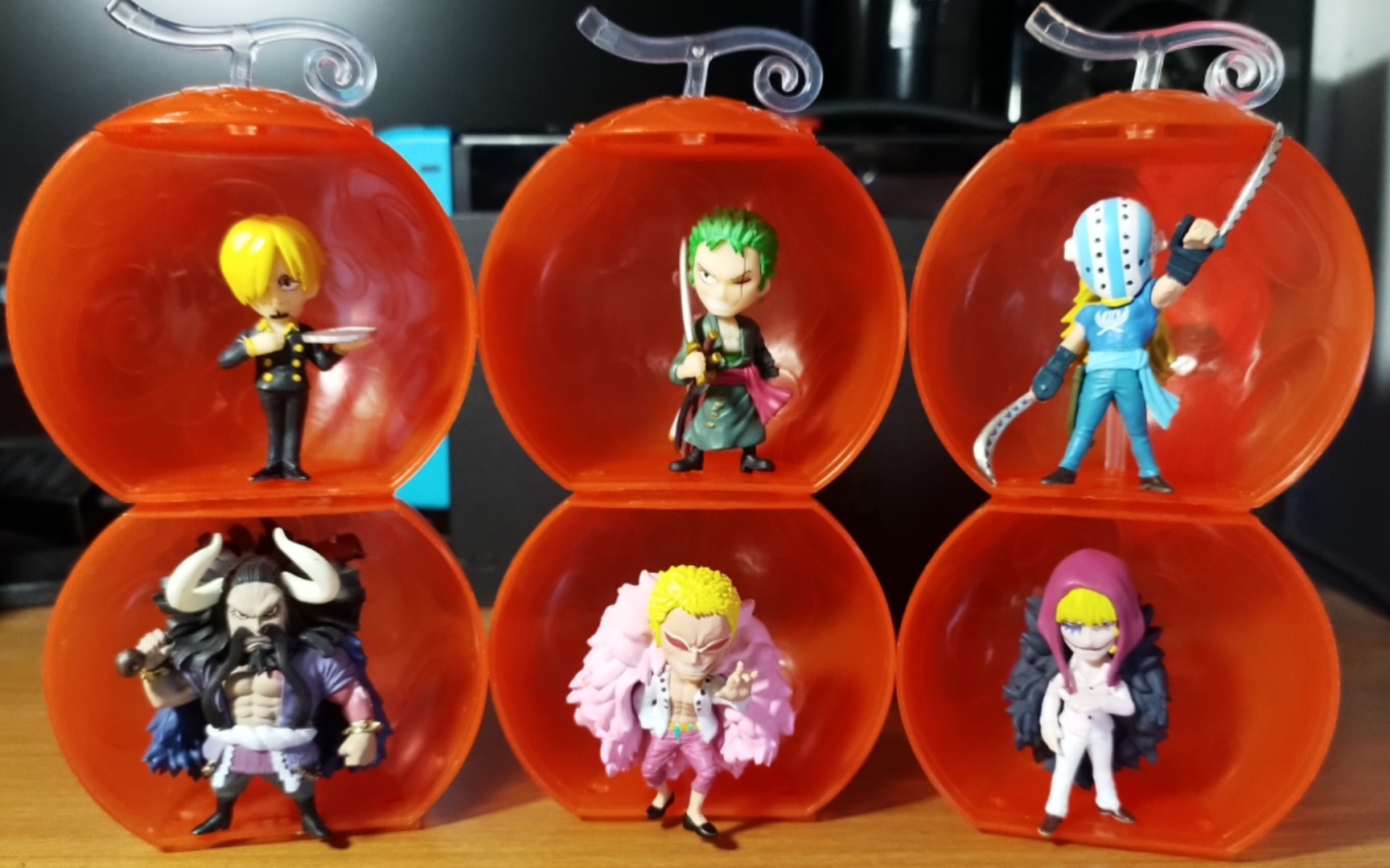 万代 海贼王 恶魔果实 q版造型扭蛋 第二海战