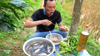 【越南生猛系列】老哥一人吃一盆小河鲜