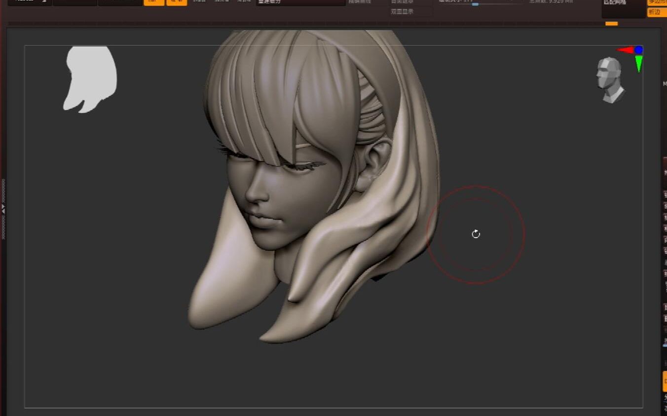zbrush女性角色模型详细讲解【女版蜘蛛女侠模型制作】