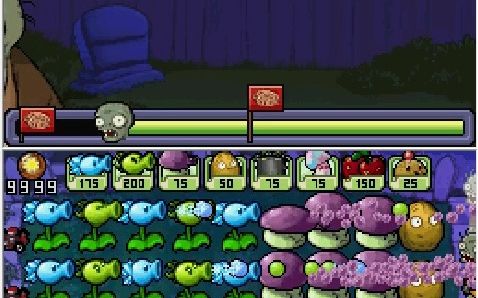 [图]PLANTS VS ZOMBIES NDS SPEEDRUN NIGHT LEVELS