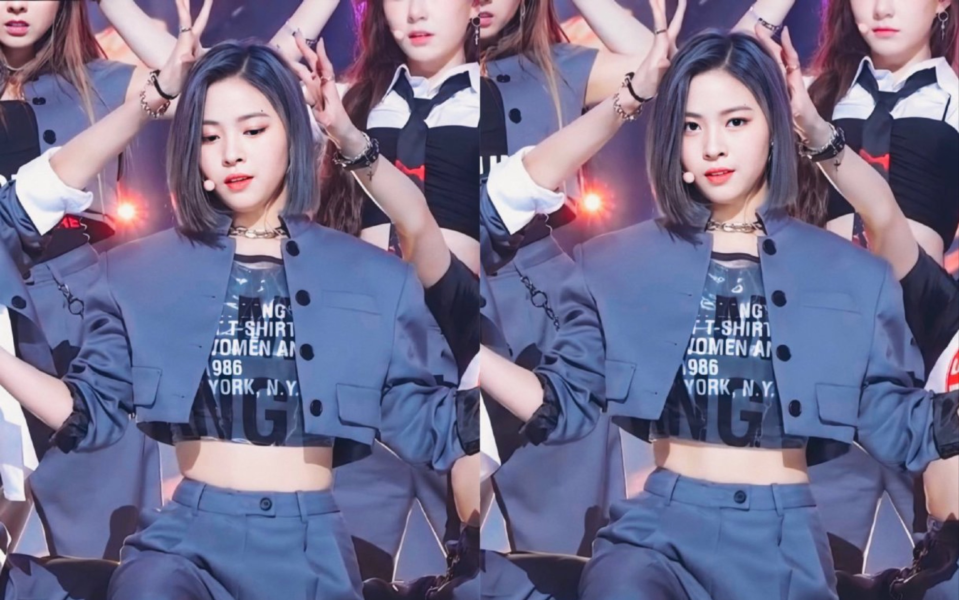 活动作品itzywannabe留真横版直拍混剪是我想拥有的短发的样子