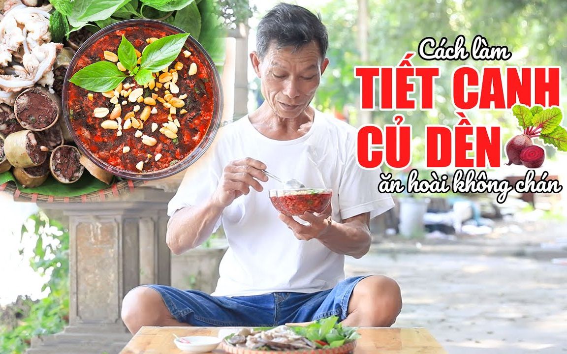 [图]Chia Sẻ Cách Làm Tiết Canh Củ Dền Ngon Hơn Cả Tiết Thật Beetroot Blood