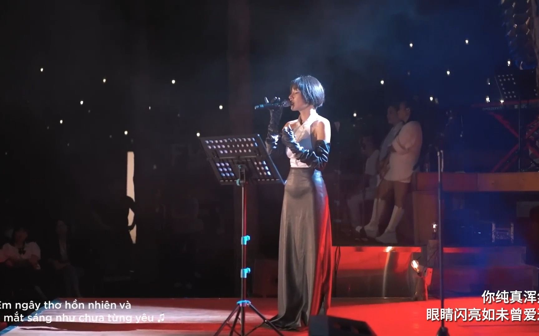 [图]中越字幕《若那天》Nếu Ngày Ấy - GiGi Hương Giang live at Soul Of The Forest