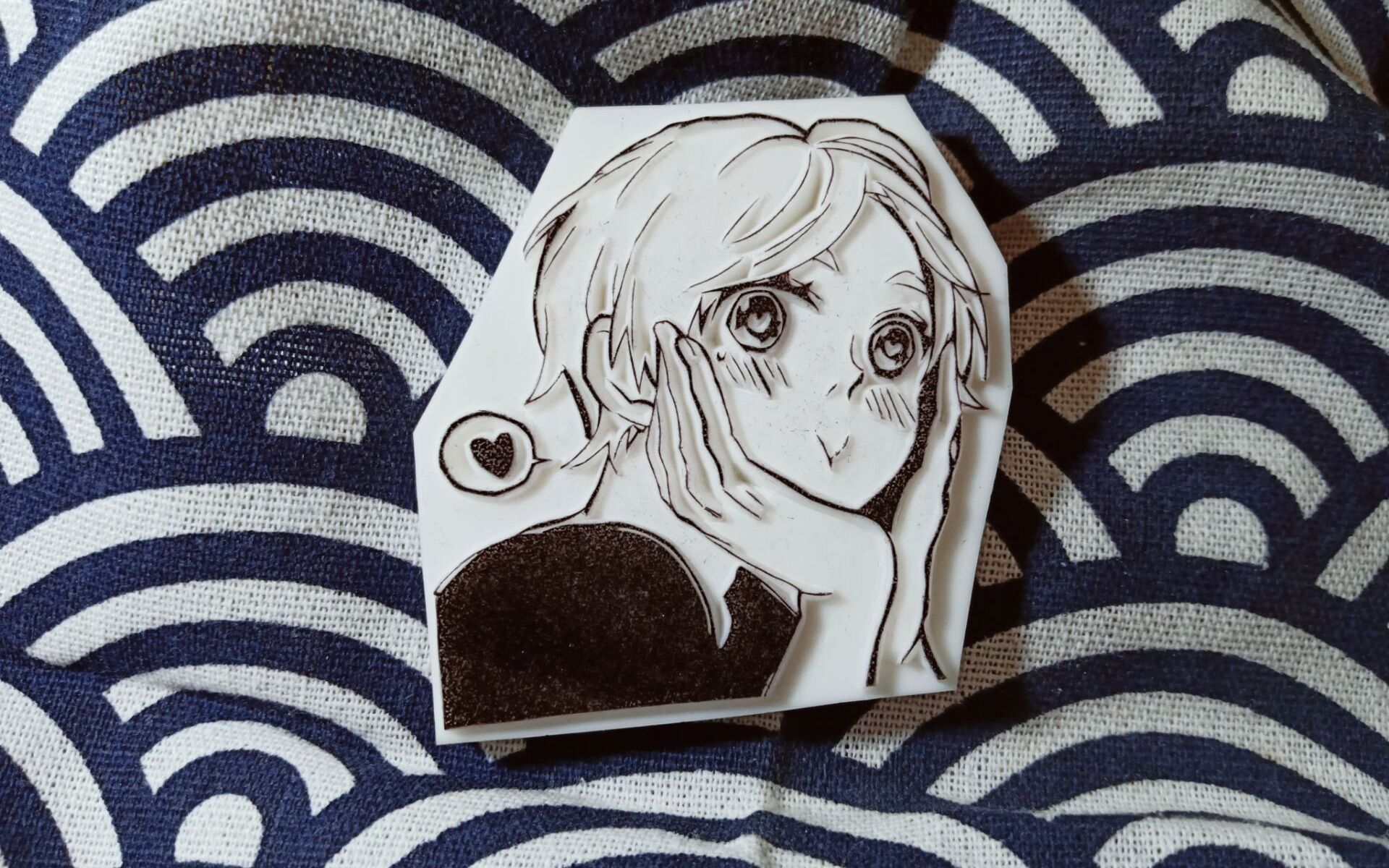 【橡皮章/小x】留白