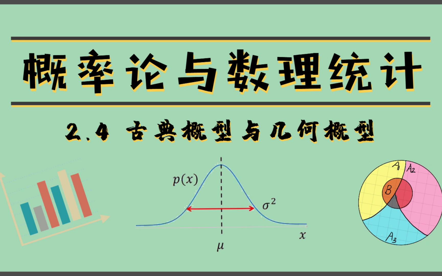 概率论与数理统计 | 2.4 古典概型与几何概型哔哩哔哩bilibili