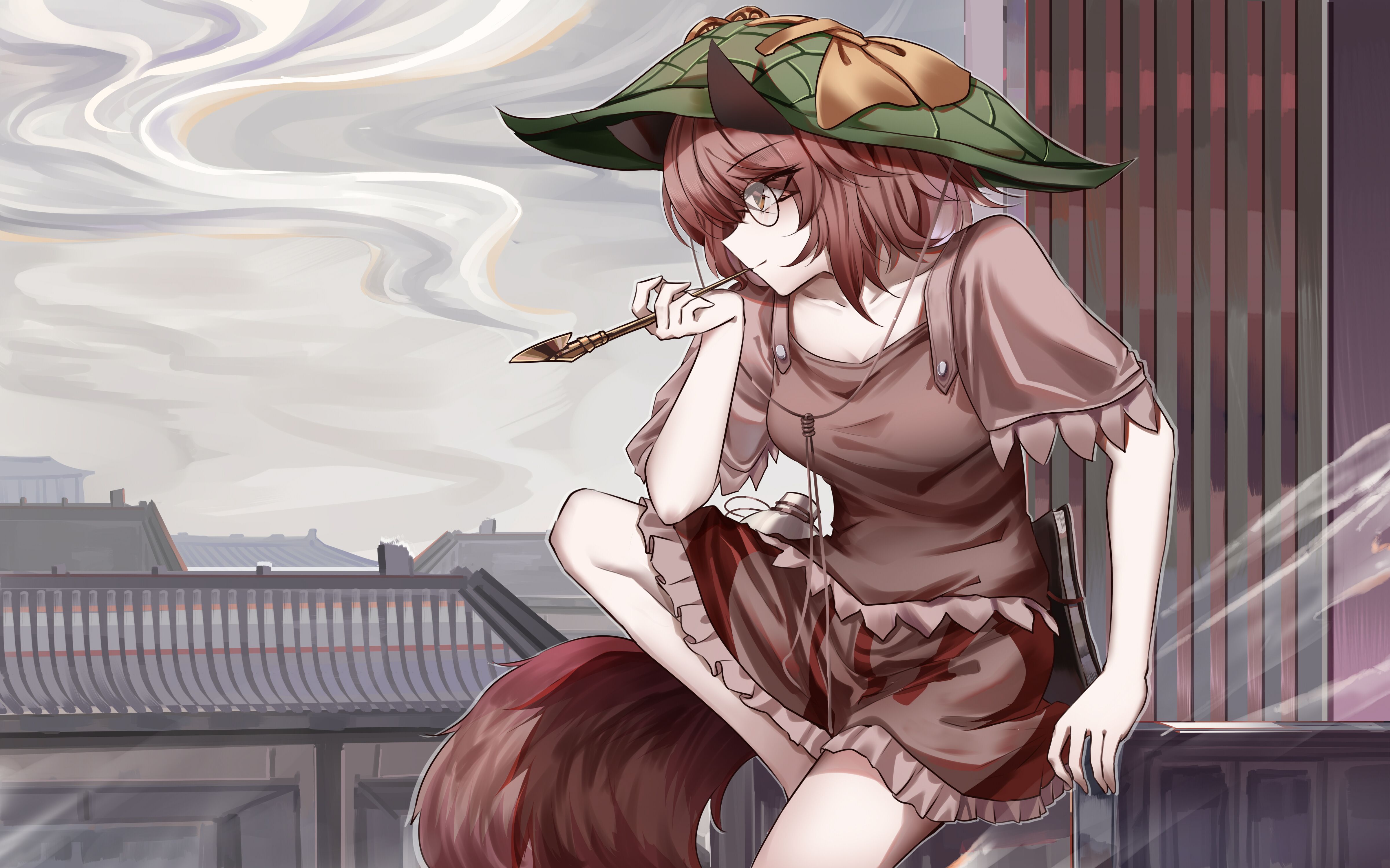 【绘画过程】二岩猯藏《气》_哔哩哔哩_bilibili