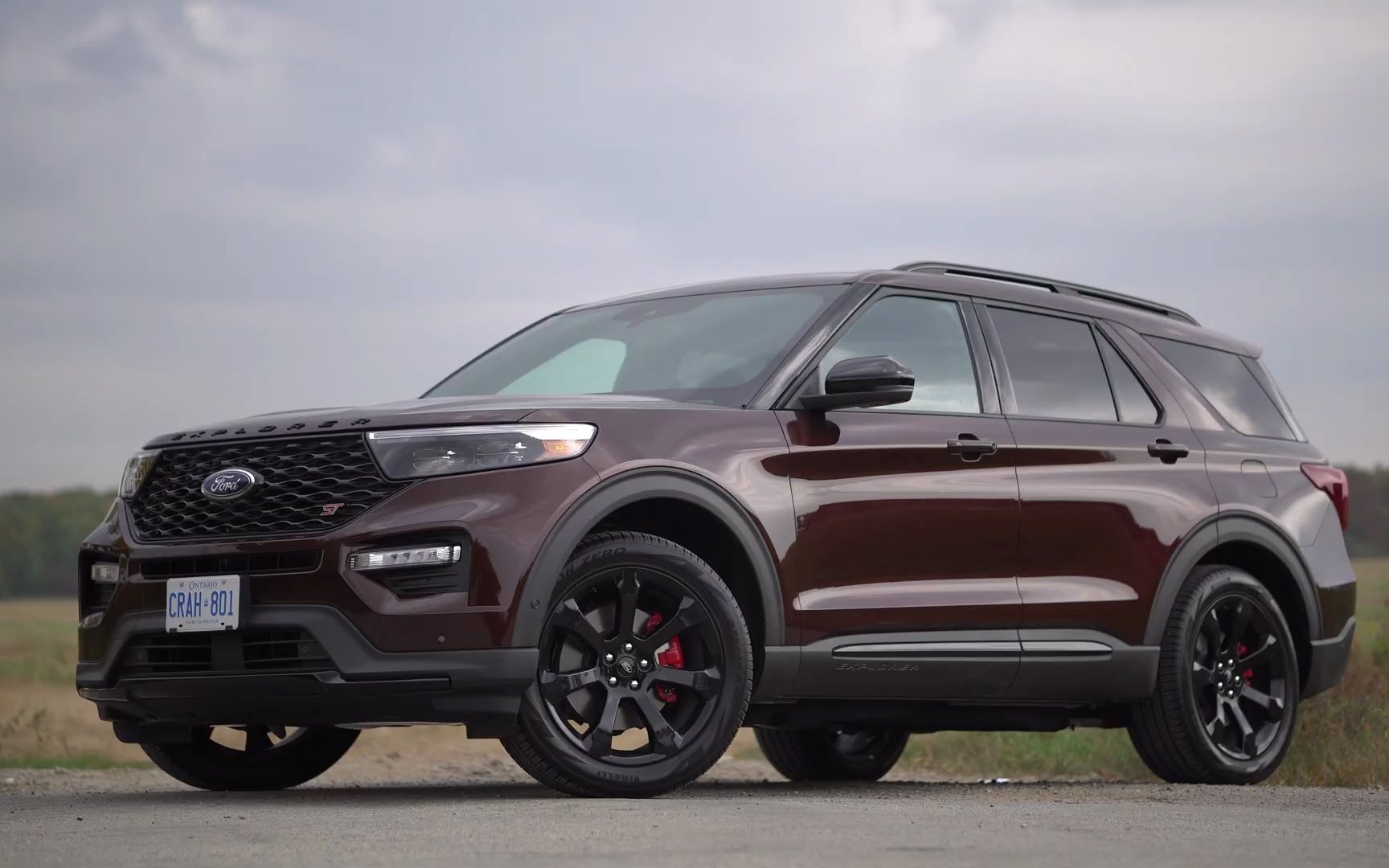 新车测评福特探险者st性能版本北美警察的最爱