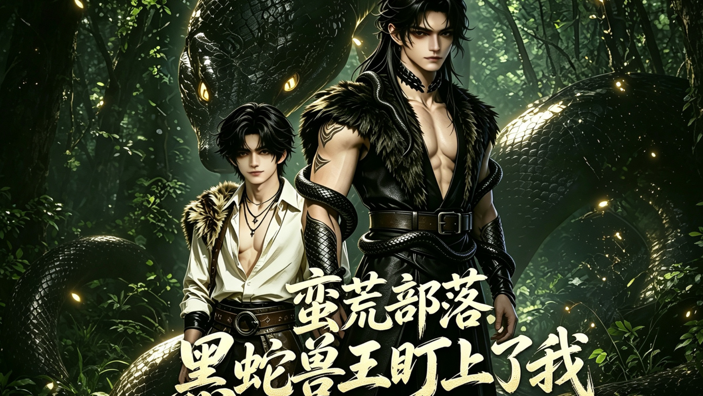 蛮荒部落.黑蛇兽王盯上了我｜第12—20合集