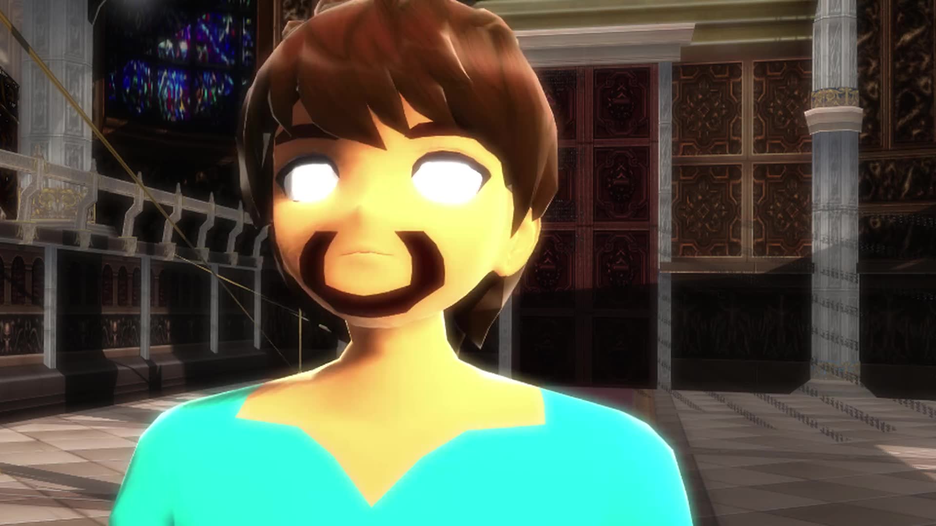 [mmd minecraft] real herobrine is there