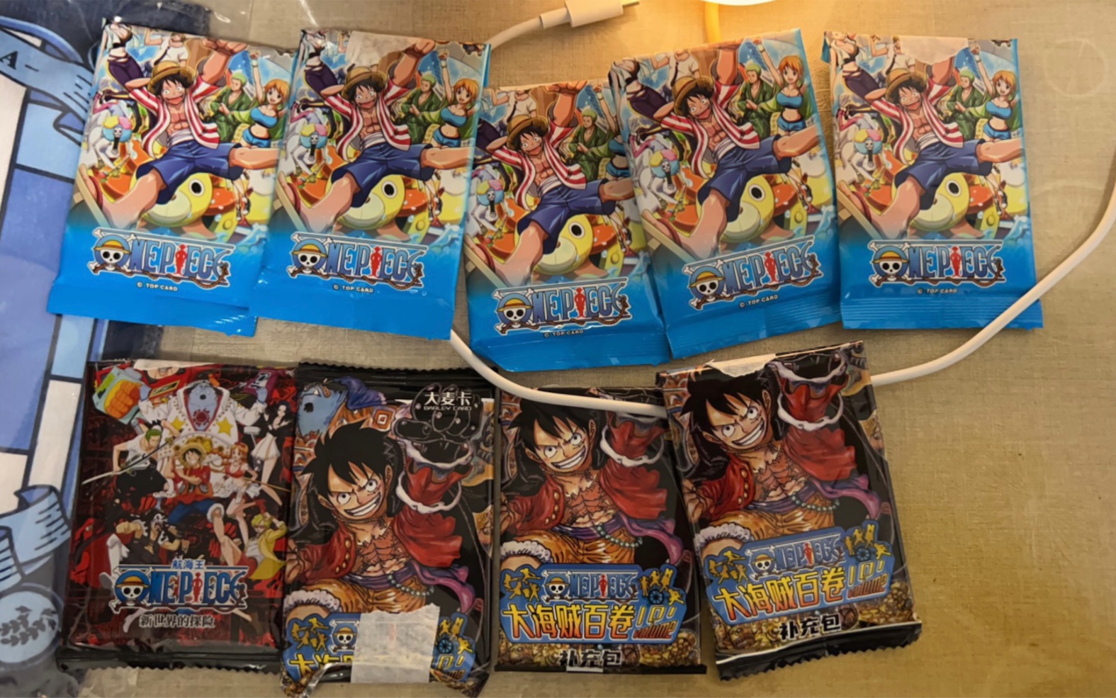 海贼王鬼灭卡包随心开,竟然开到大胸妹子?