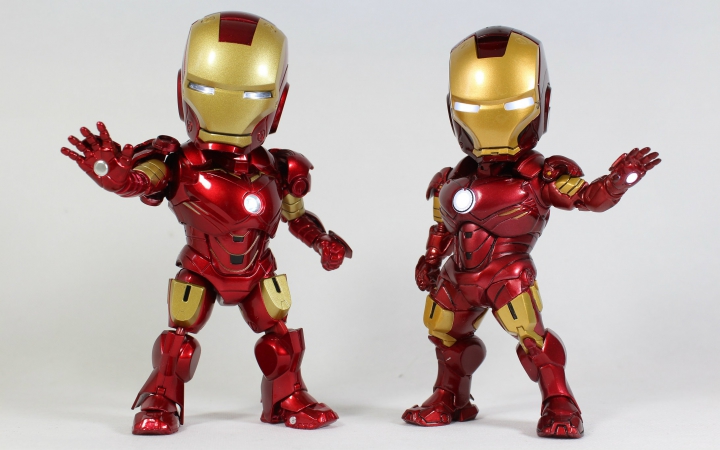 【涛哥测评】钢铁侠2 mk4 q版可动人偶ironman_哔哩哔哩_bilibili