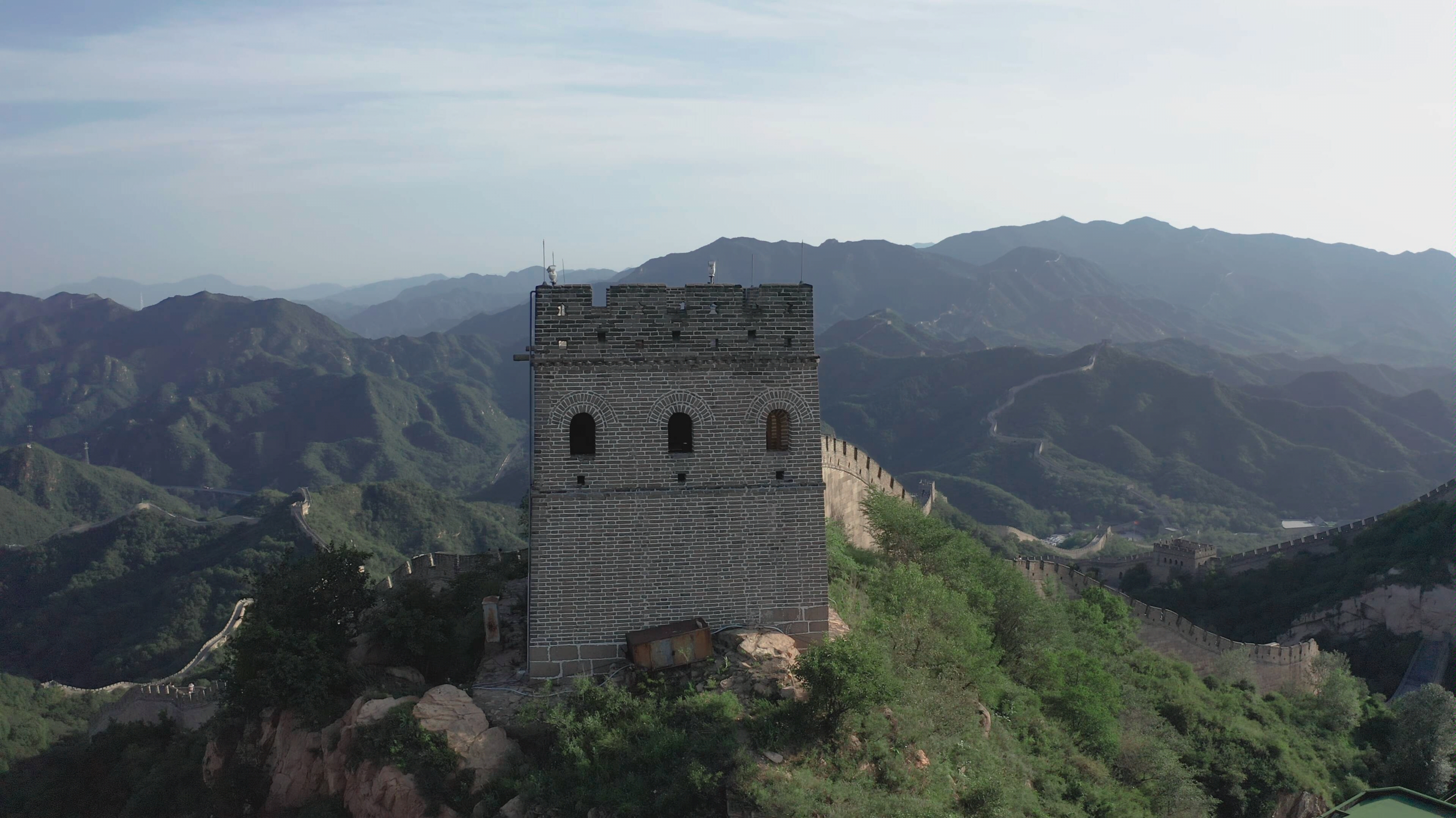 环绕航拍北京八达岭长城敌楼——北八楼【大疆 御 mavic 2 pro】