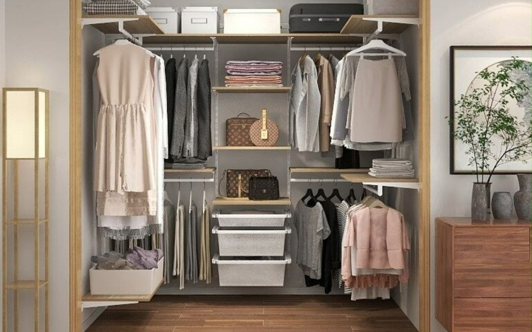 u型衣帽间这样做也太棒了