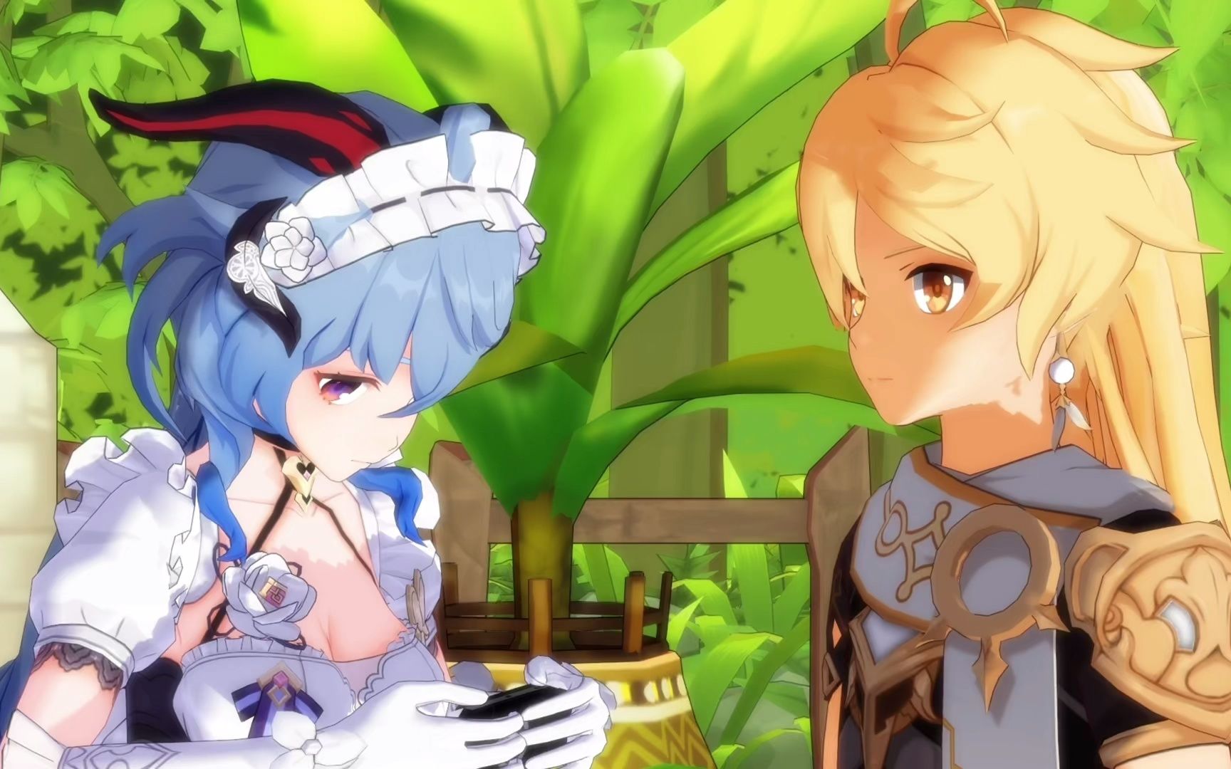 活动作品提瓦特第一深情系列空和甘雨