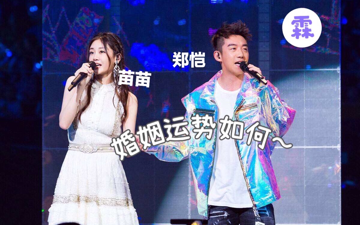 霖仙占卜:苗苗&郑恺婚姻运势如何?哔哩哔哩bilibili