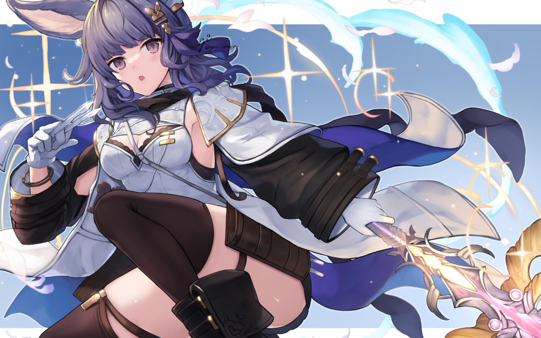 【碧蓝幻想】免费光方盘1002 萝卜美 湿婆 1键牛