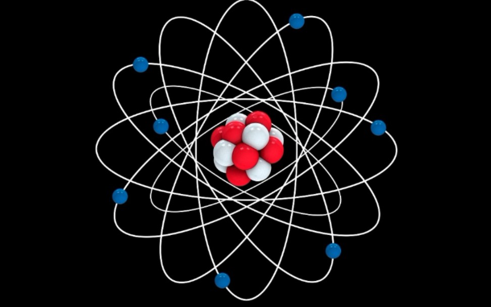 人類早期製做電子圍繞原子核運動軌跡的科學動態模型之珍貴視頻