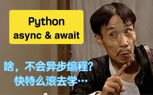 Download Video: asyncio到底是个啥？【python async await】