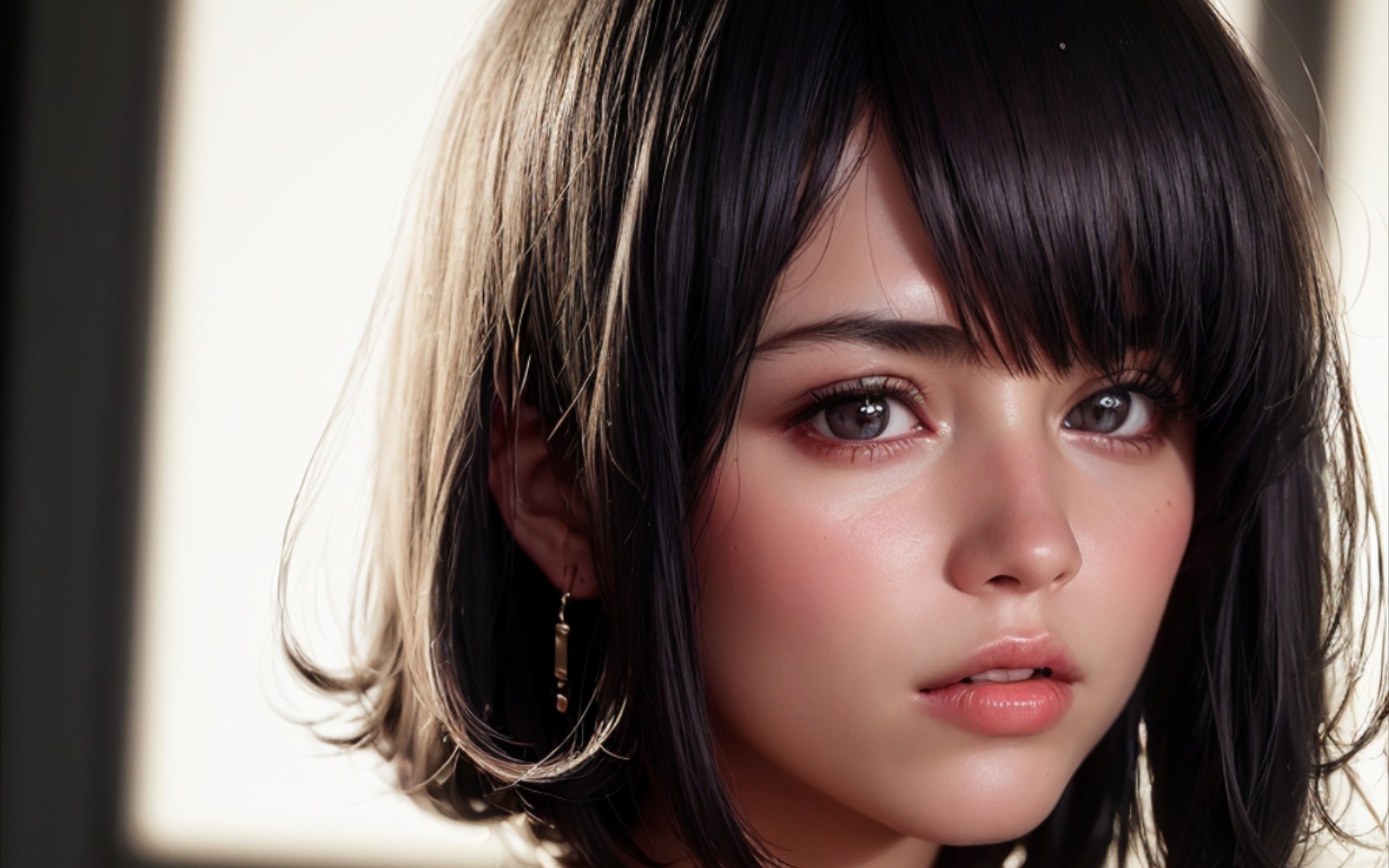 ai创作用了点三笠模型适合当壁纸