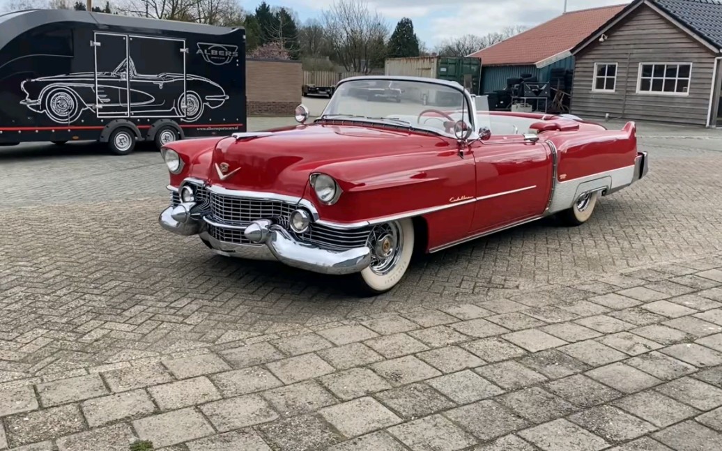 [图]经典老式轿车 1954凯迪拉克Eldorado Convertible