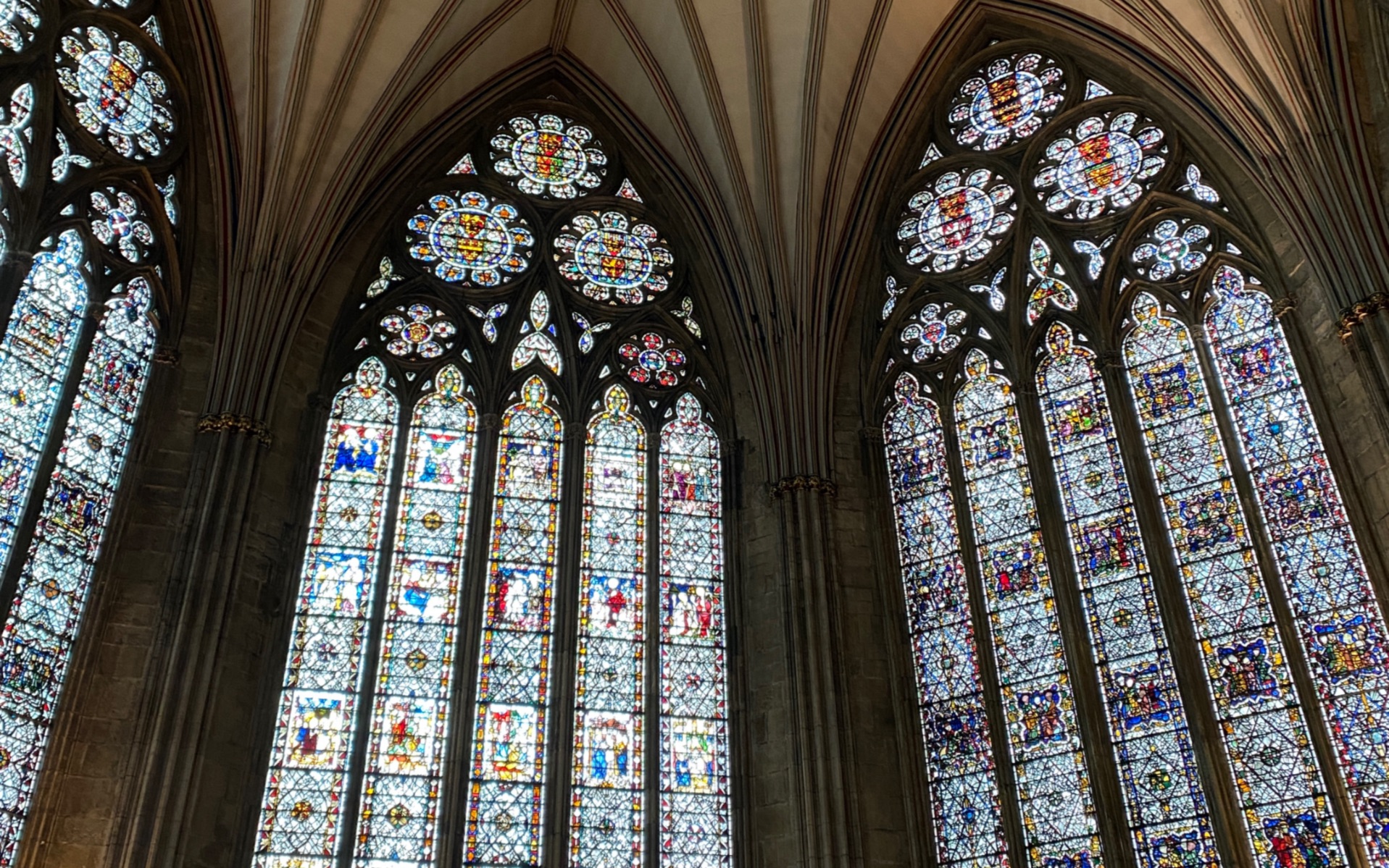 约克教堂绝美彩窗