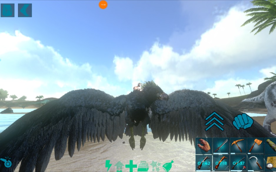 方舟手游休闲困难驯服阿根廷巨鹰