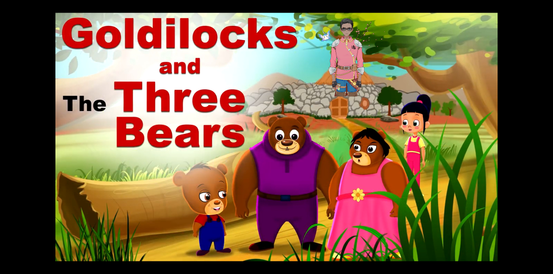 金发姑娘与三只小熊(1001 goldilocks and the three bears)- 英语