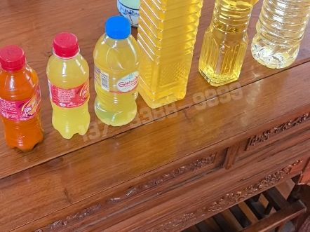 棕榈油从毛油到欧标一级油,各个阶段成品油展示#棕榈油精炼设备#棕榈