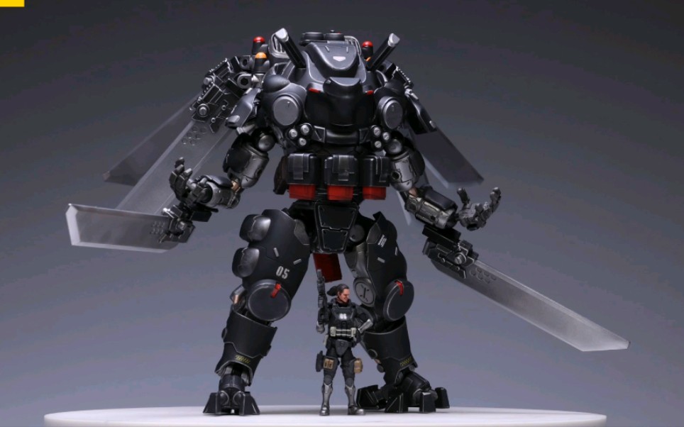 joytoy暗源 铁骸05空天作战夜袭型机甲_哔哩哔哩_bilibili