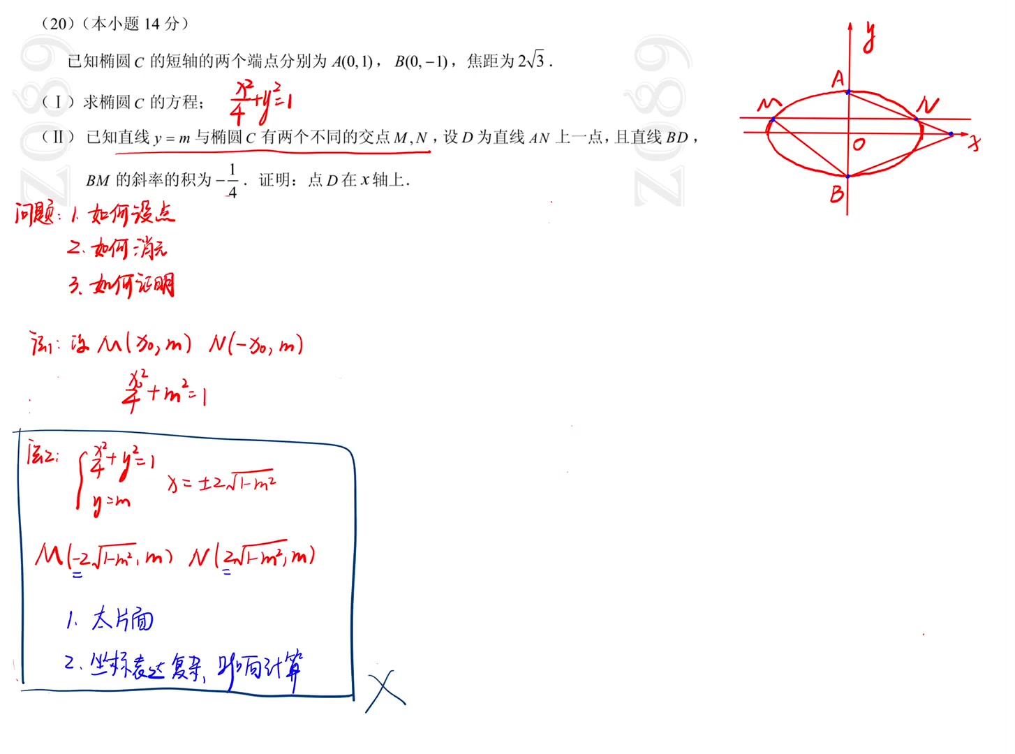 调研卷地20题——解析几何哔哩哔哩bilibili