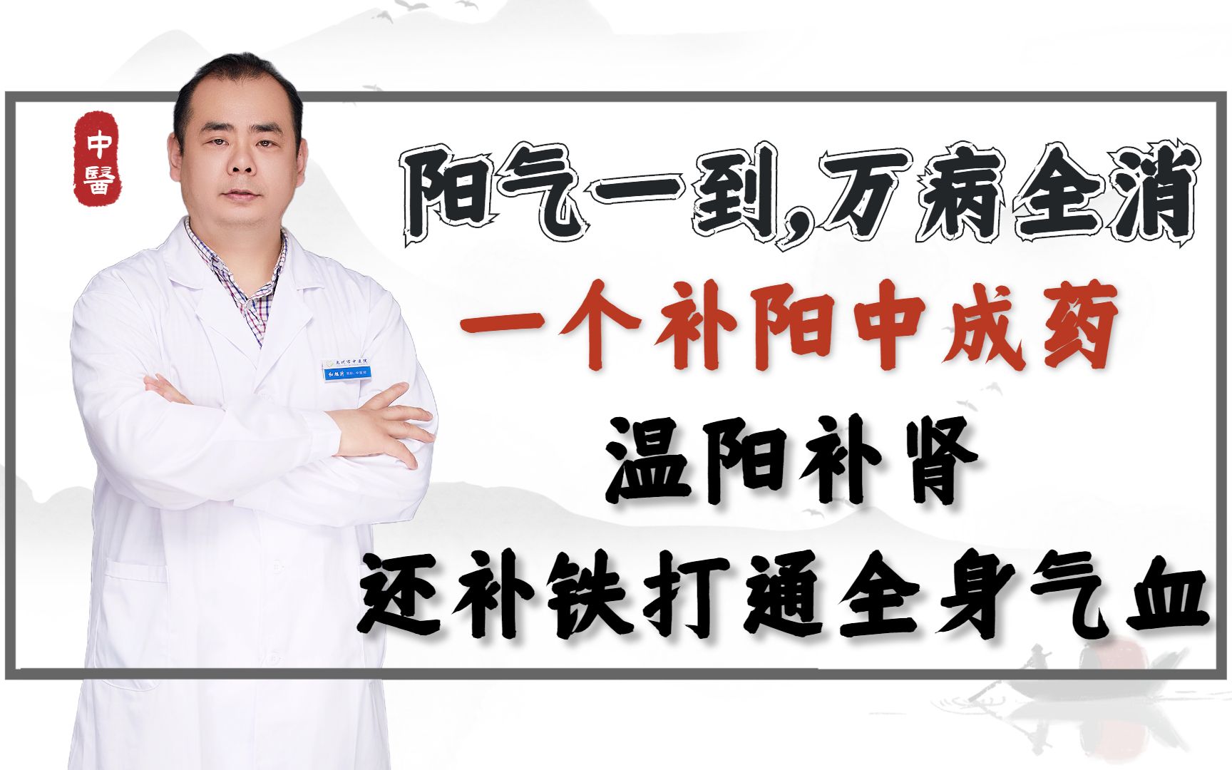 阳气一到,万病全消,一个补阳中成药,温阳补肾,打通全身气血哔哩哔哩bilibili