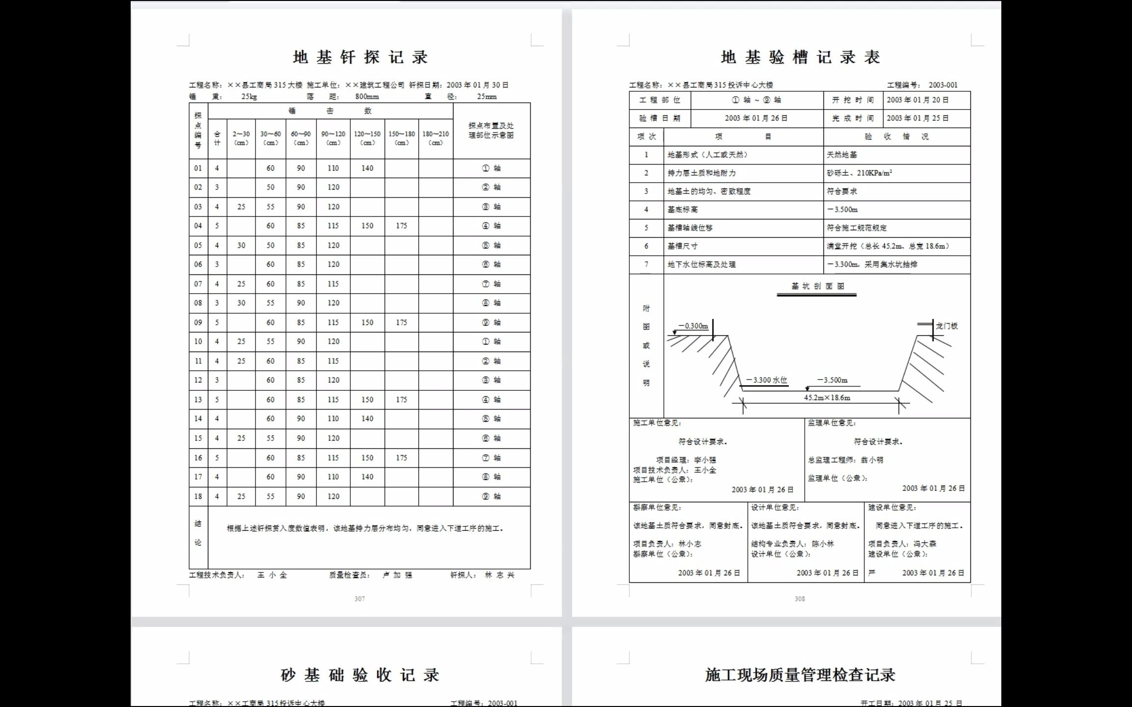 【2021工程项目】从开工到竣工全套资料范本填写案例!931页Word版!哔哩哔哩bilibili